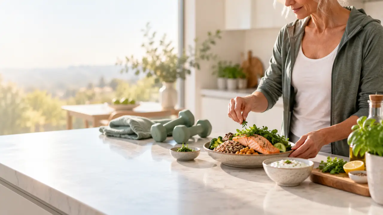 Rééquilibrage alimentaire après 50 ans : alléger l’assiette sans sacrifier les muscles