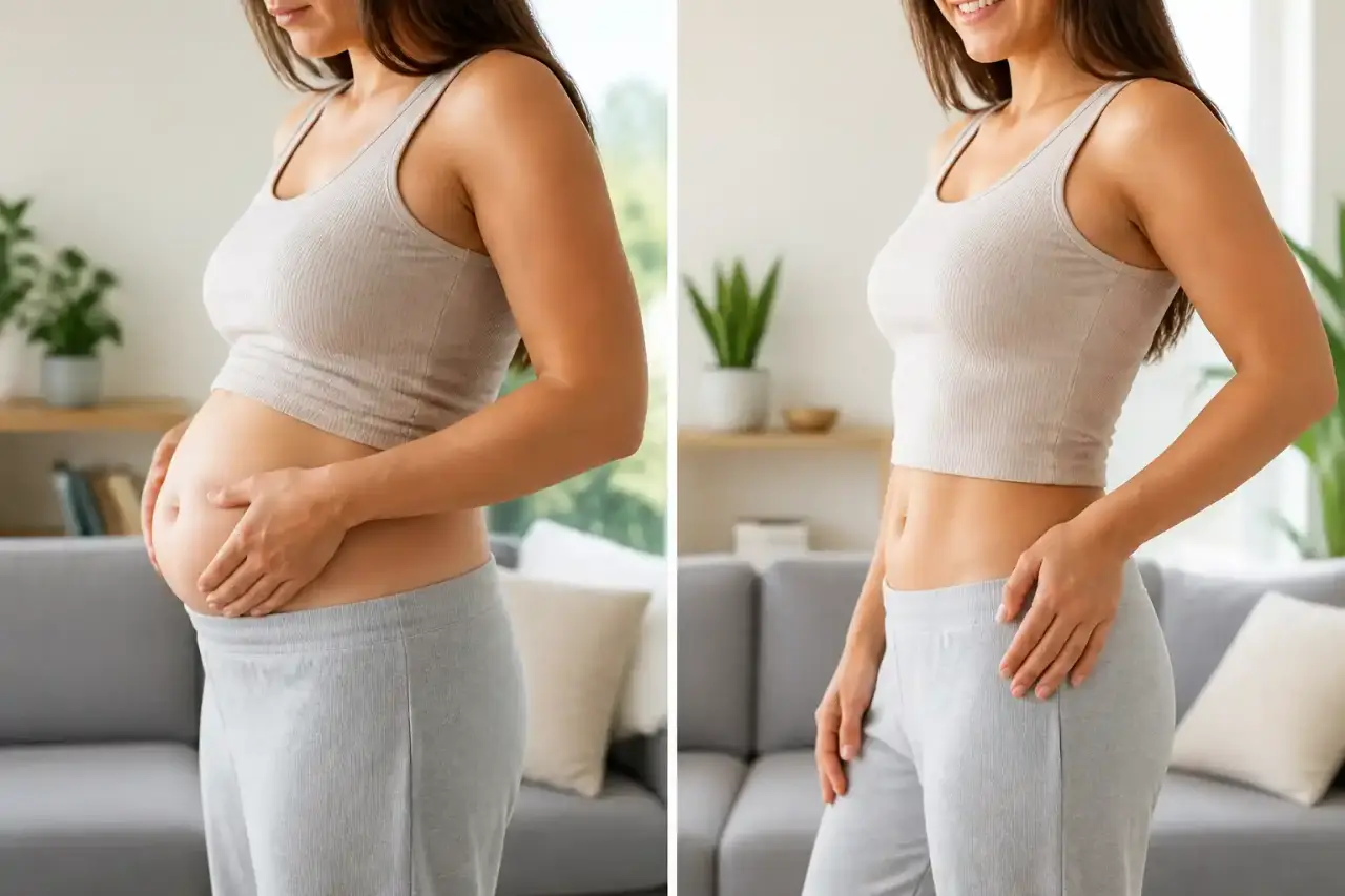 Bol de tisane, plantes fraîches et carnet de naturopathie pour accompagner une digestion légère