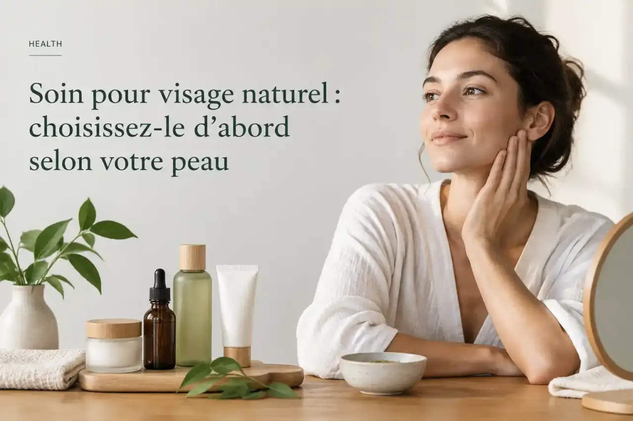 Soin pour visage naturel : choisissez-le d’abord selon votre peau