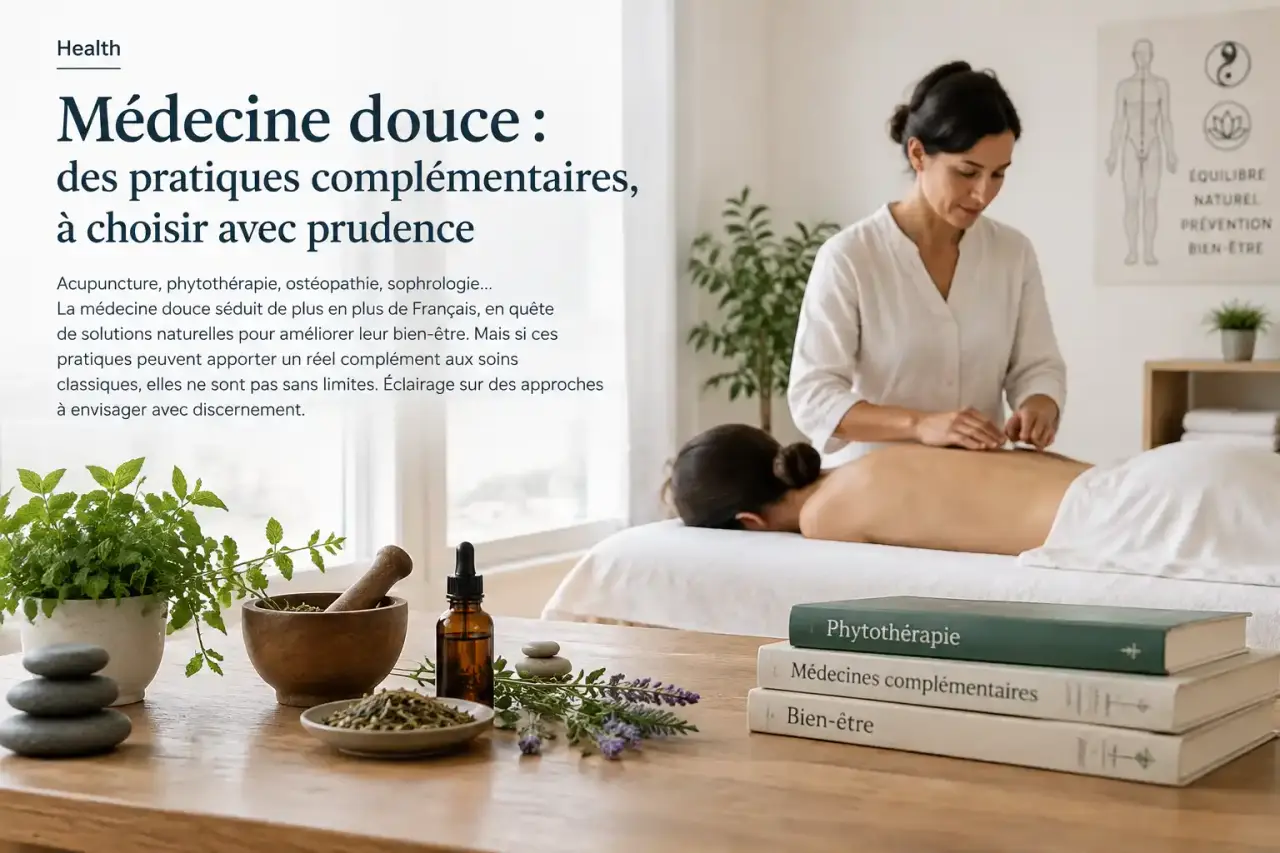Médecine douce : des pratiques complémentaires, à choisir avec prudence